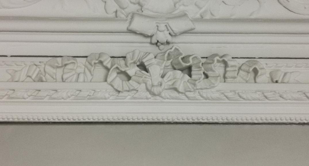 Louis XVI style trumeau with a ribbon  Louis XVI style trumeau with a ribbon-1