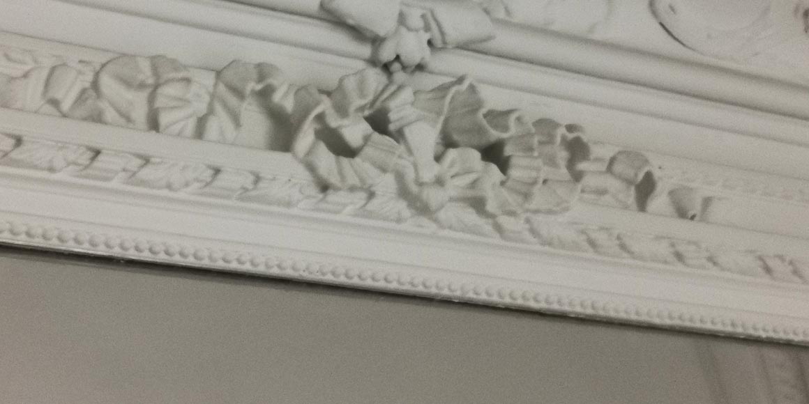 Louis XVI style trumeau with a ribbon  Louis XVI style trumeau with a ribbon-2