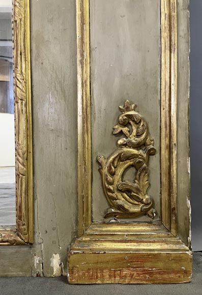 Louis XV period trumeau with painted landscape Louis XV period trumeau with painted landscape-14