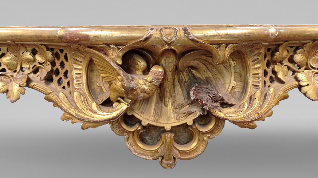 Rocaille-style table from the villa Les Cèdres Rocaille-style table from the villa Les Cèdres-1