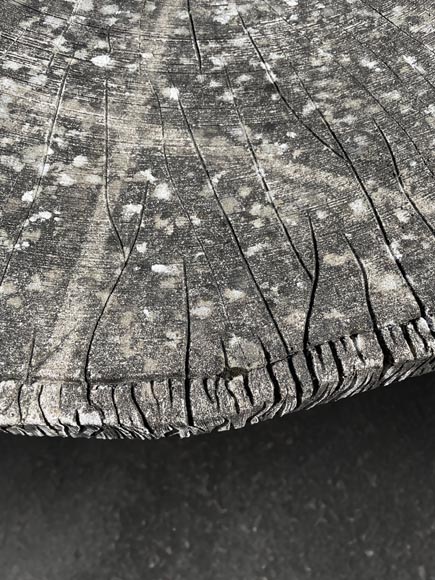 Concrete Rustic style garden furniture imitating trees, middle of the 19th century Concrete Rustic style garden furniture imitating trees, middle of the 19th century-2