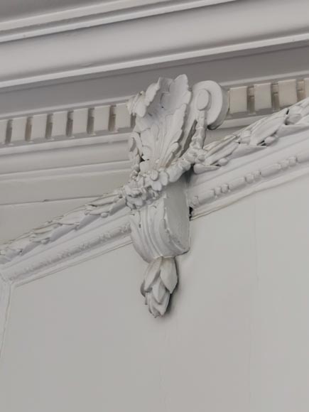 Beautiful paneled room with a Neo-classical decor, Louis XVI period Beautiful paneled room with a Neo-classical decor, Louis XVI period-13