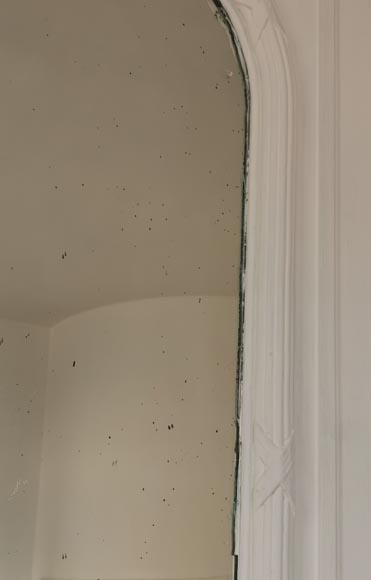 Louis XVI style trumeau with roses and olive tree branches garlands Louis XVI style trumeau with roses and olive tree branches garlands-4