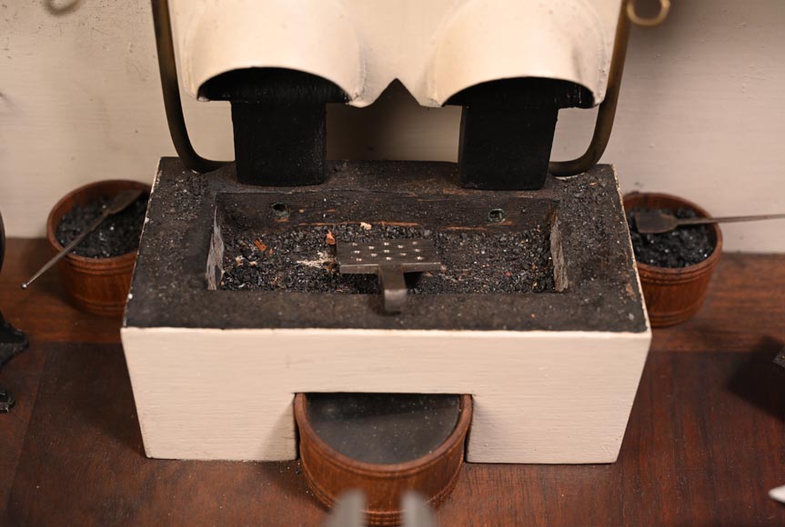 Model Representing a Blacksmith Workshop Model Representing a Blacksmith Workshop-4