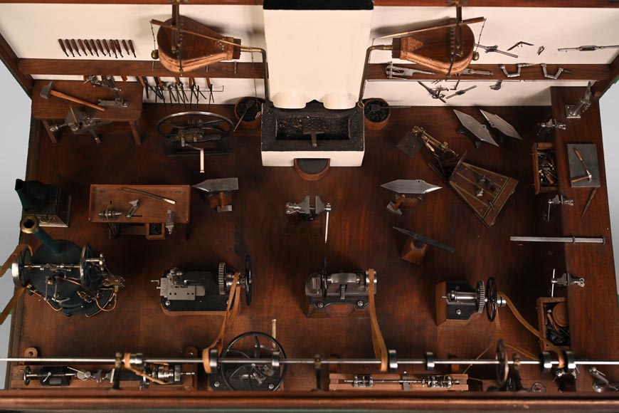 Model Representing a Blacksmith Workshop Model Representing a Blacksmith Workshop-9