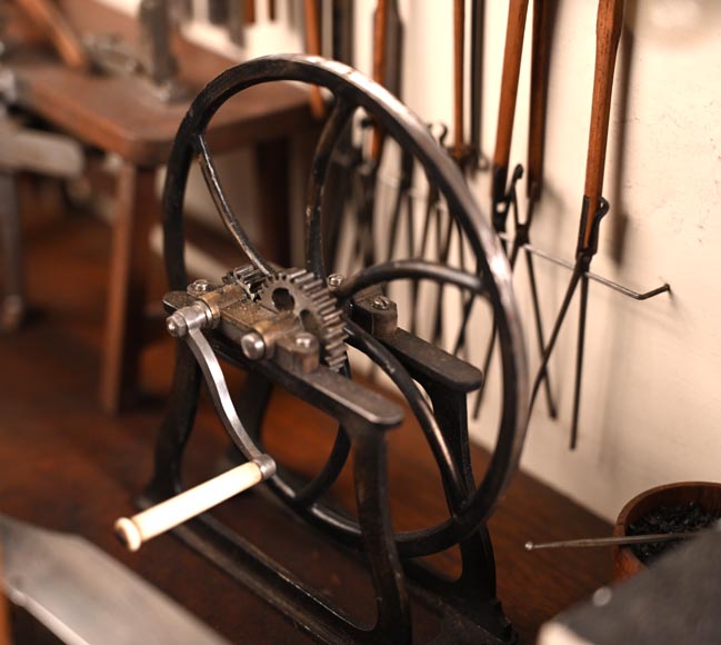 Model Representing a Blacksmith Workshop Model Representing a Blacksmith Workshop-11