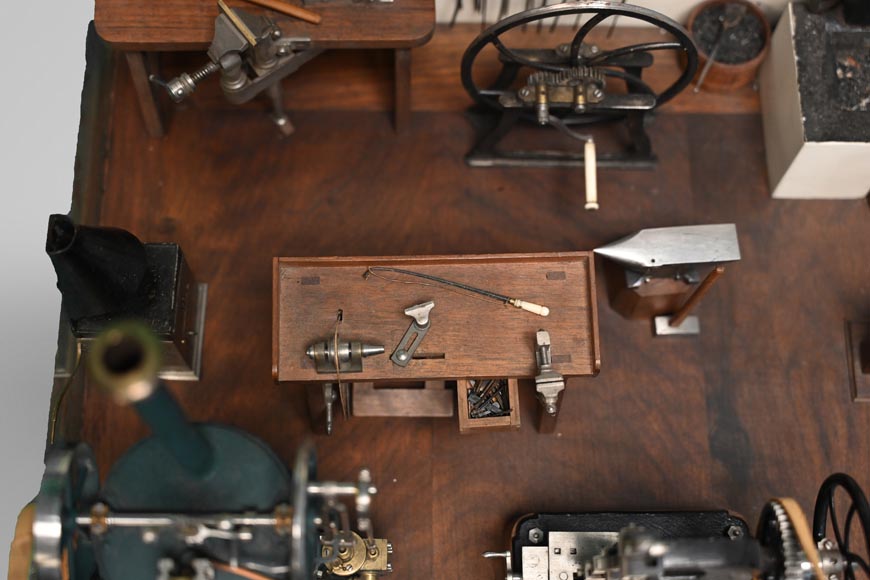 Model Representing a Blacksmith Workshop Model Representing a Blacksmith Workshop-13