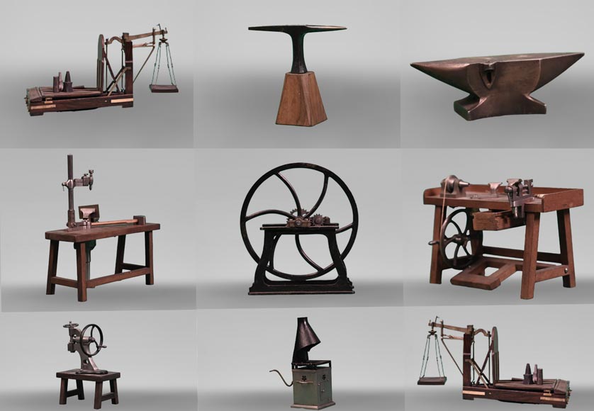 Model Representing a Blacksmith Workshop Model Representing a Blacksmith Workshop-20