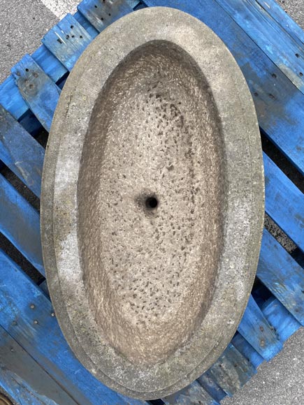 Important moulded oval planter Important moulded oval planter-2