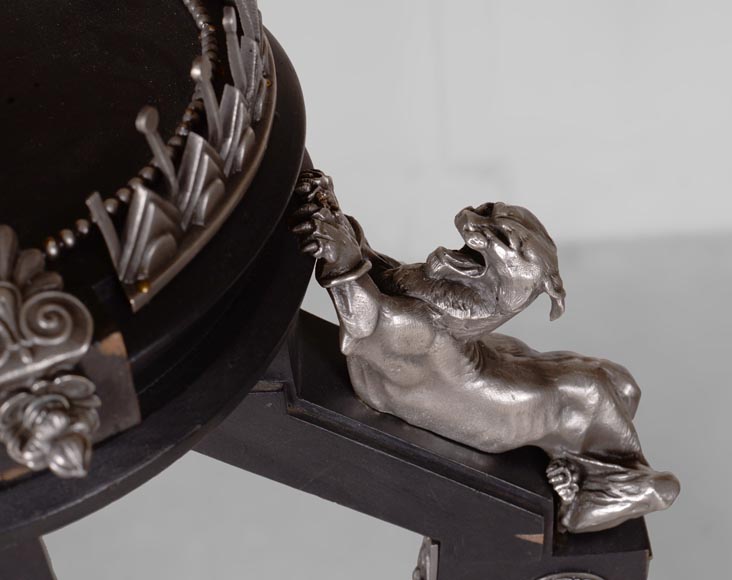 Charles-Guillaume DIEHL, Pair of Pedestals in wood and Bronze, circa 1870 Charles-Guillaume DIEHL, Pair of Pedestals in wood and Bronze, circa 1870-3