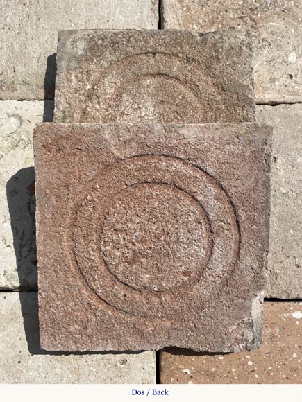 Set of around 12,5 m² of terracotta floor tiles Set of around 12,5 m² of terracotta floor tiles-4