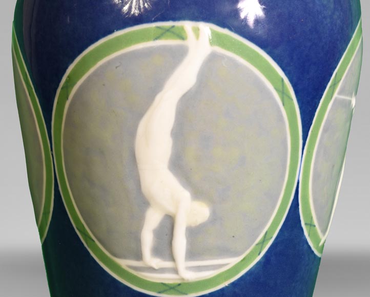 Émile BRACQUEMOND, Octave GUILLONNET, Winner's vase, 1924 Émile BRACQUEMOND, Octave GUILLONNET, Winner's vase, 1924-5