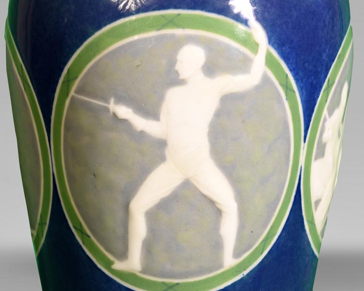 Émile BRACQUEMOND, Octave GUILLONNET, Winner's vase, 1924 Émile BRACQUEMOND, Octave GUILLONNET, Winner's vase, 1924-6