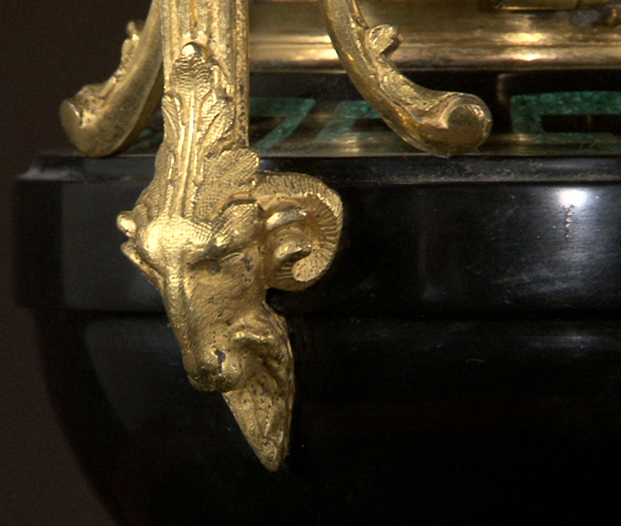 TAHAN: Malachite and Marble Inkwell TAHAN: Malachite and Marble Inkwell-4