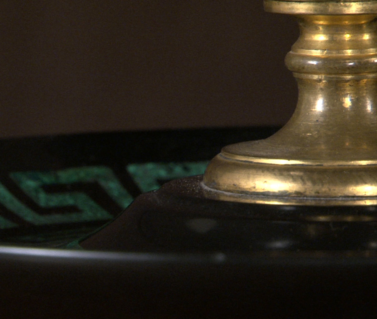 TAHAN: Malachite and Marble Inkwell TAHAN: Malachite and Marble Inkwell-6