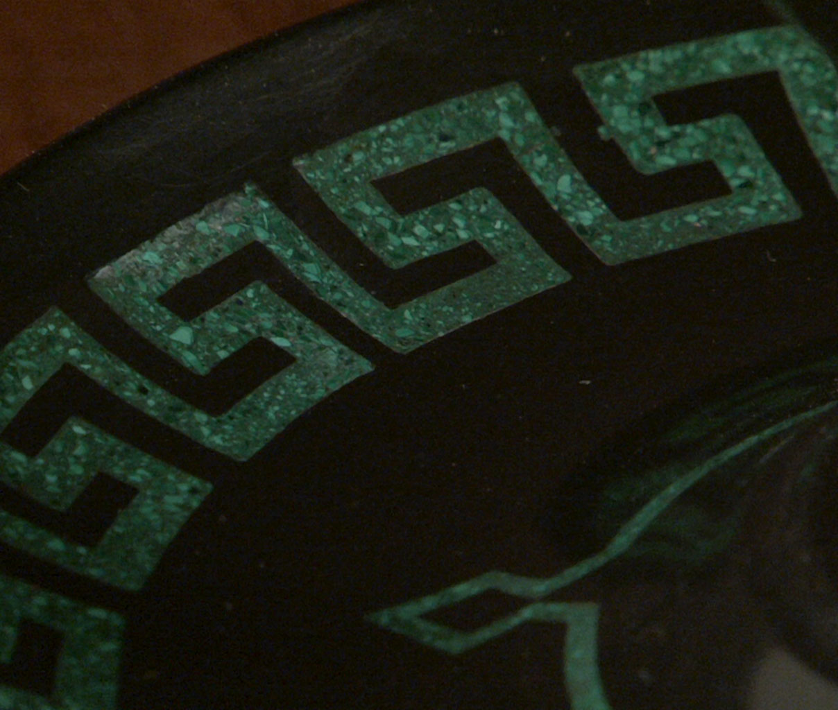 TAHAN: Malachite and Marble Inkwell TAHAN: Malachite and Marble Inkwell-9