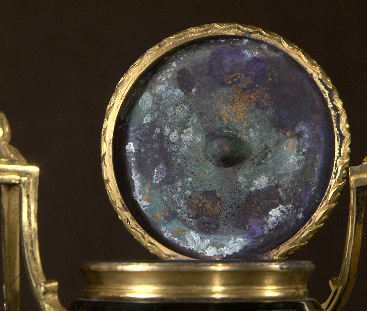 TAHAN: Malachite and Marble Inkwell TAHAN: Malachite and Marble Inkwell-11