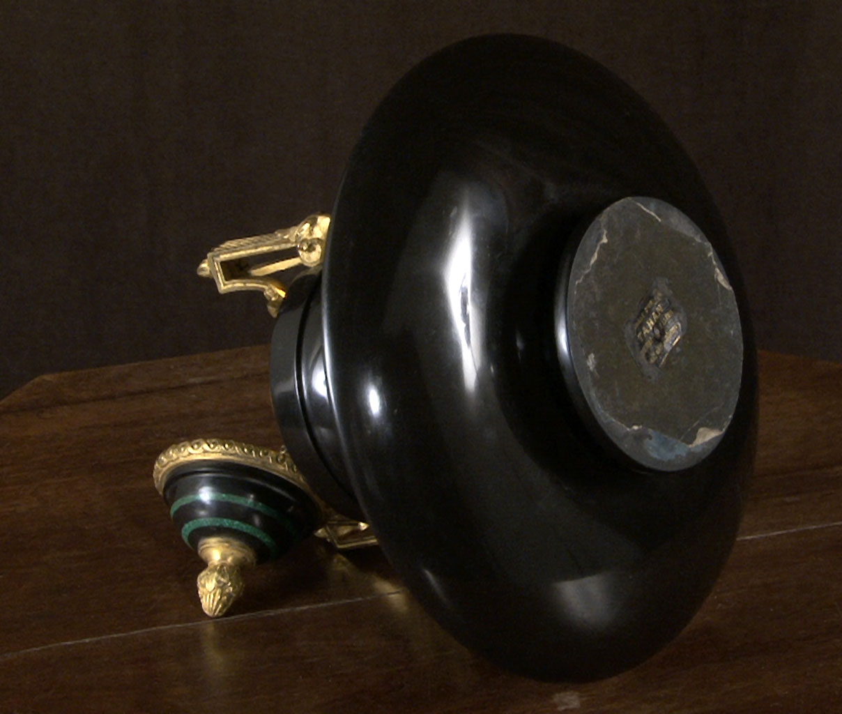 TAHAN: Malachite and Marble Inkwell TAHAN: Malachite and Marble Inkwell-14