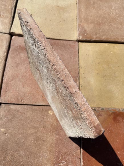 Set of around 8 m² of terracotta floor tiles in square shape Set of around 8 m² of terracotta floor tiles in square shape-4