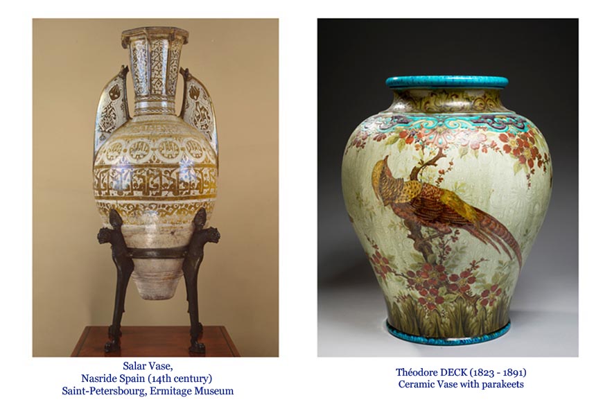 Pair of “parakeets Lamps” signed E. BERNARD Pair of “parakeets Lamps” signed E. BERNARD-10