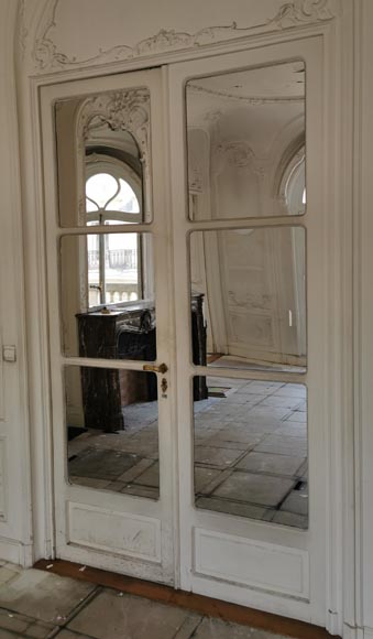 Series of 6 important doubles doors with mirror Series of 6 important doubles doors with mirror-5