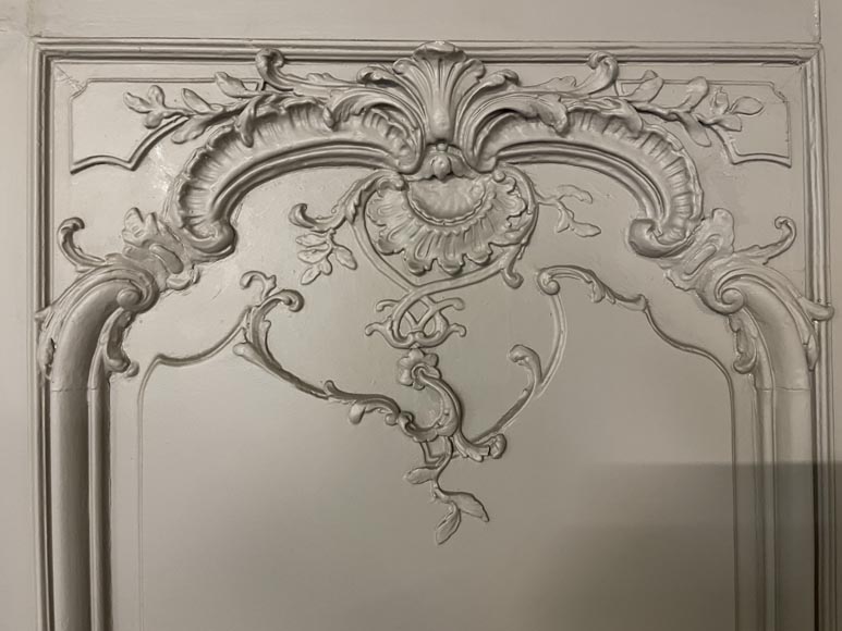 Two Louis XVI style double landing doors Two Louis XVI style double landing doors-15