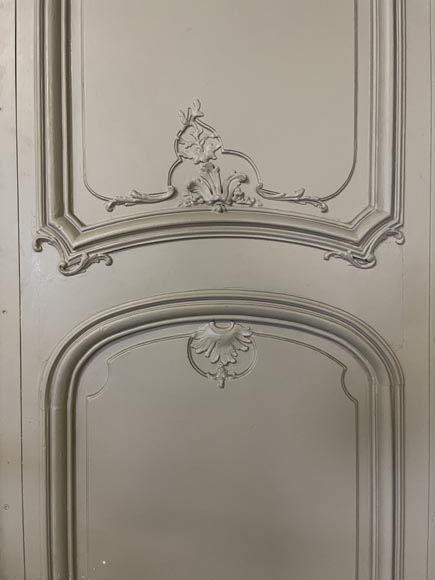 Two Louis XVI style double landing doors Two Louis XVI style double landing doors-17