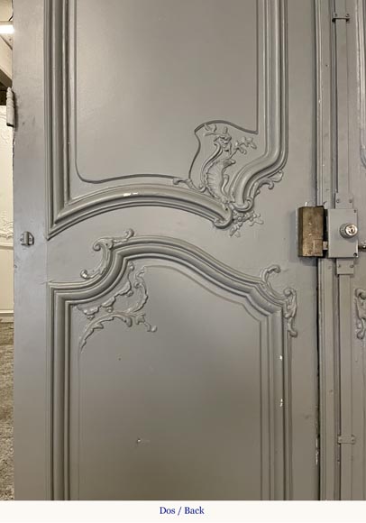 Two Louis XVI style double landing doors Two Louis XVI style double landing doors-20