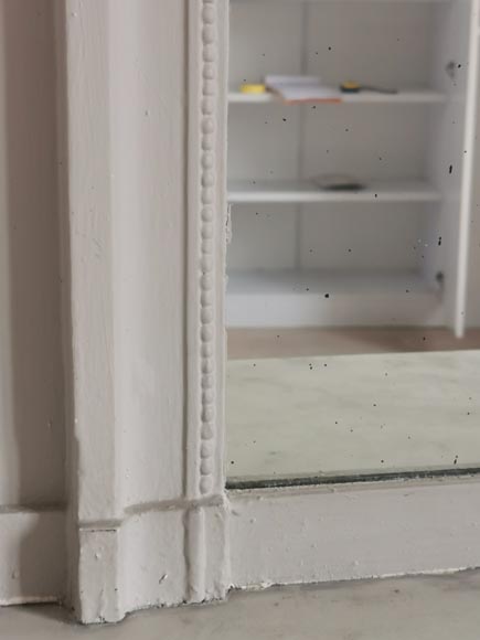 Trumeau in stucco and painted wood Trumeau in stucco and painted wood-5