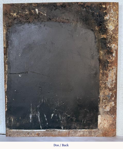 Fireback with Francis I of France monogram, 19th century Fireback with Francis I of France monogram, 19th century-5