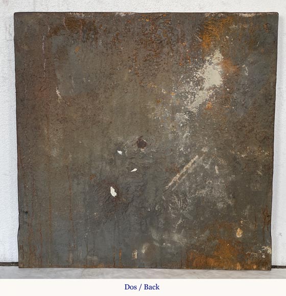 Louis XV style fireback  Louis XV style fireback