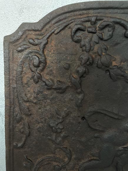 Louis XV style fireback Louis XV style fireback