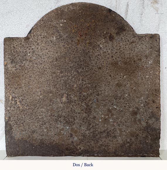 Cast iron fireback with the crowned arms of France Cast iron fireback with the crowned arms of France-6
