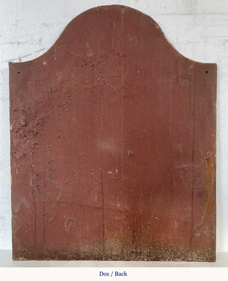 Matrix of a fireback with peasant scene décor Matrix of a fireback with peasant scene décor-7