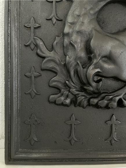 Fireback with the Salamander of François I Fireback with the Salamander of François I-2