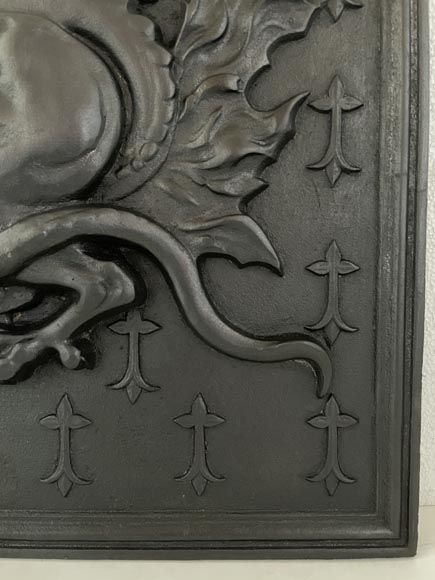 Fireback with the Salamander of François I Fireback with the Salamander of François I-5