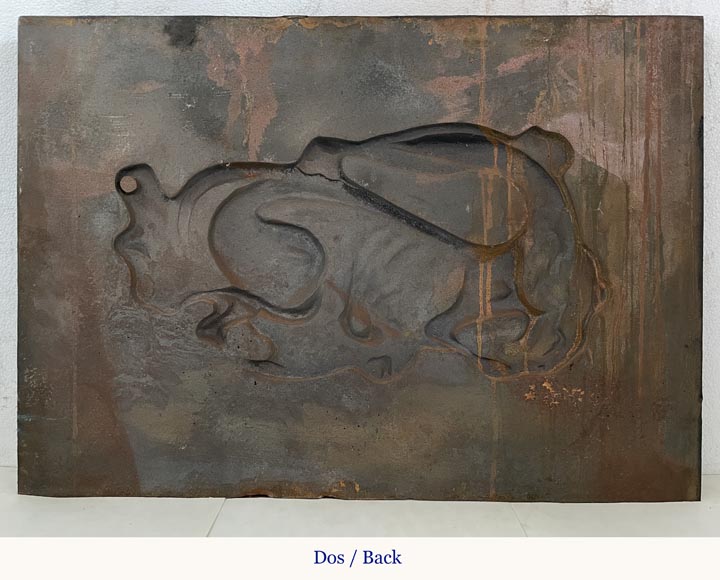 Fireback with the Salamander of François I Fireback with the Salamander of François I-6