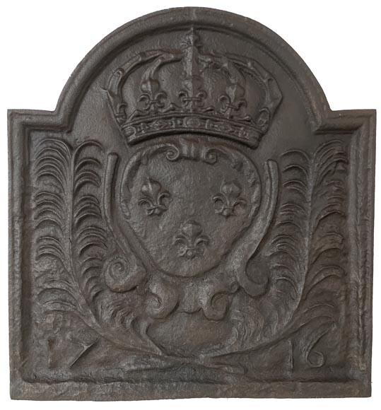 Fireback with the French coat of arms Fireback with the French coat of arms-0
