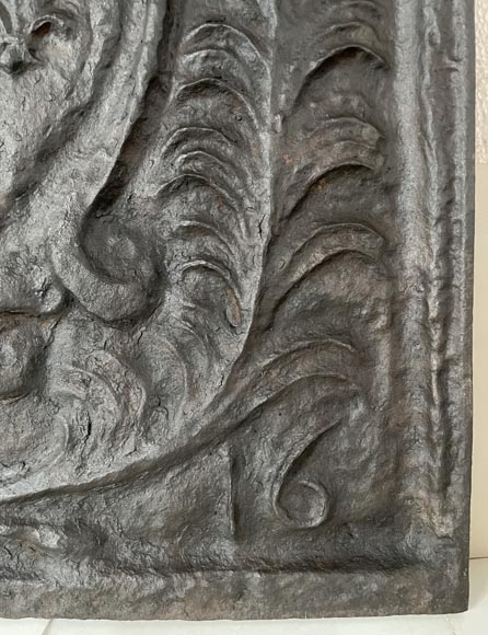 Fireback with the French coat of arms Fireback with the French coat of arms-5