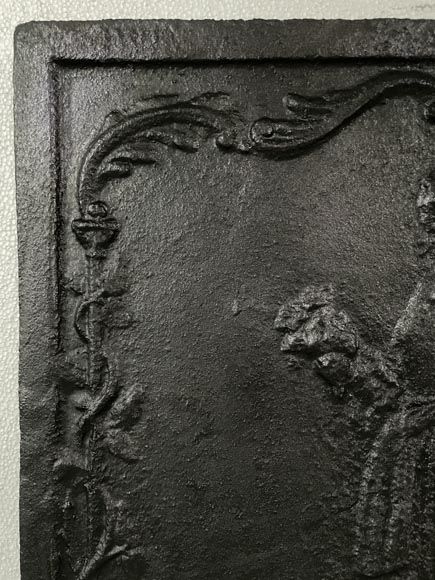 Cast iron fireback  Cast iron fireback