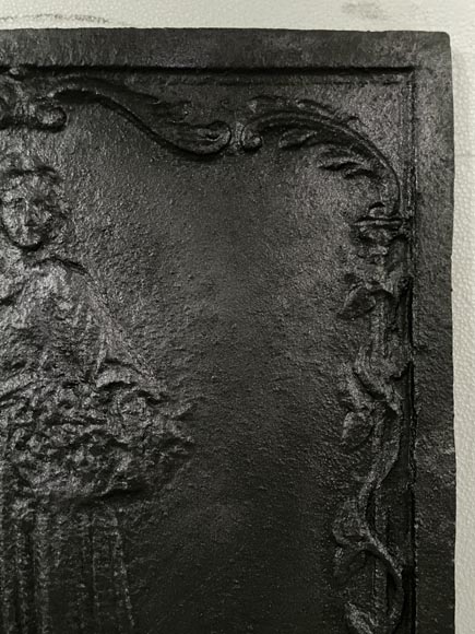 Cast iron fireback  Cast iron fireback