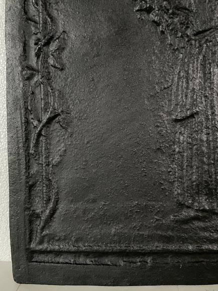 Cast iron fireback  Cast iron fireback