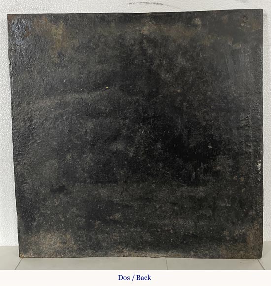 Cast iron fireback  Cast iron fireback