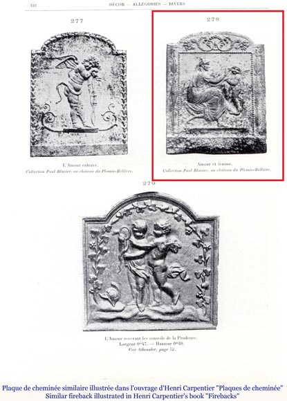 Empire style fireback  Empire style fireback