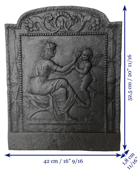 Empire style fireback  Empire style fireback