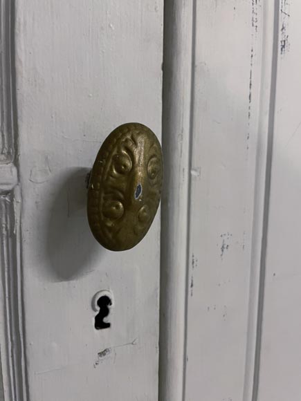 Series of three double wood doors with glasses Series of three double wood doors with glasses-5