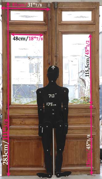 Stained glass window with grey heron Stained glass window with grey heron-11