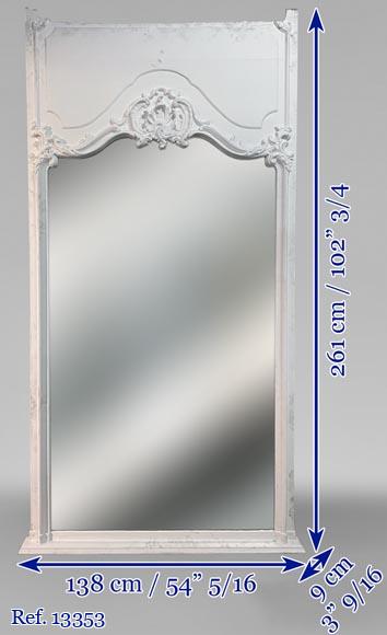 Louis XV style trumeau with Rococo elements Louis XV style trumeau with Rococo elements-6