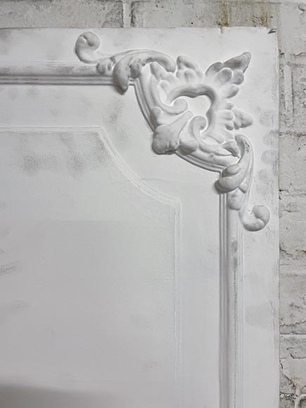 Large Louis XV style trumeau with a shell, late 19th century Large Louis XV style trumeau with a shell, late 19th century-4