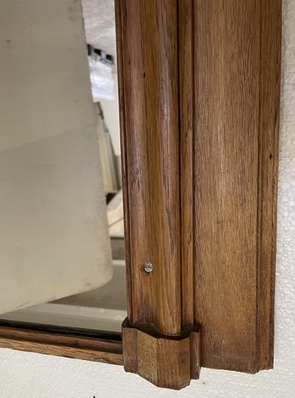 Louis XV style trumeau made with oak Louis XV style trumeau made with oak-5